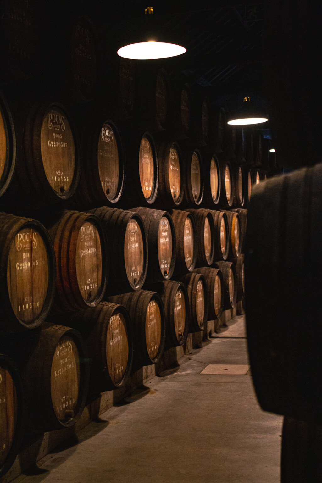 La cave de Poças à Vila Nova de Gaia