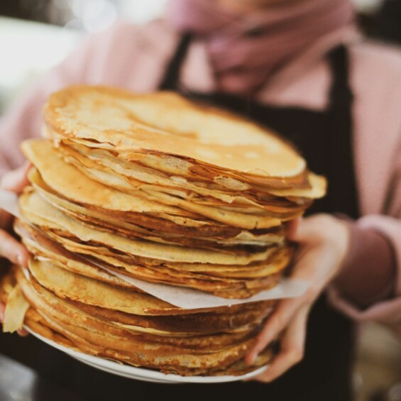 Les crêpes, c'est du sérieux au Bistreau d'érable