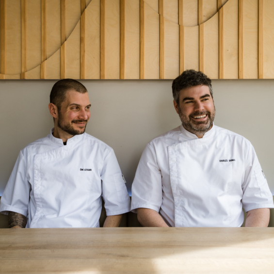 Eric Lessard et Charles Gignac