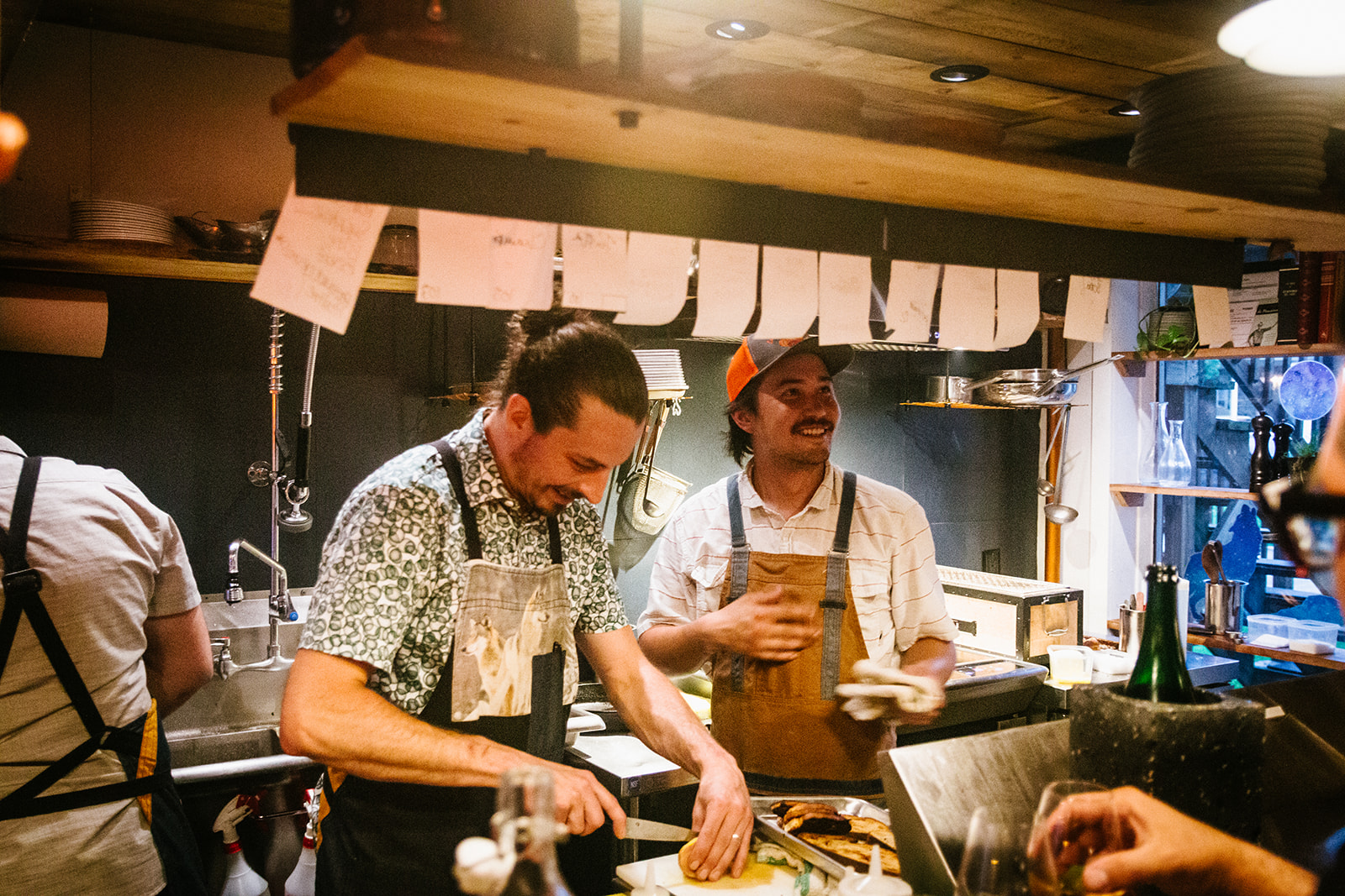 Au cœur de l’action à la Buvette Gentille