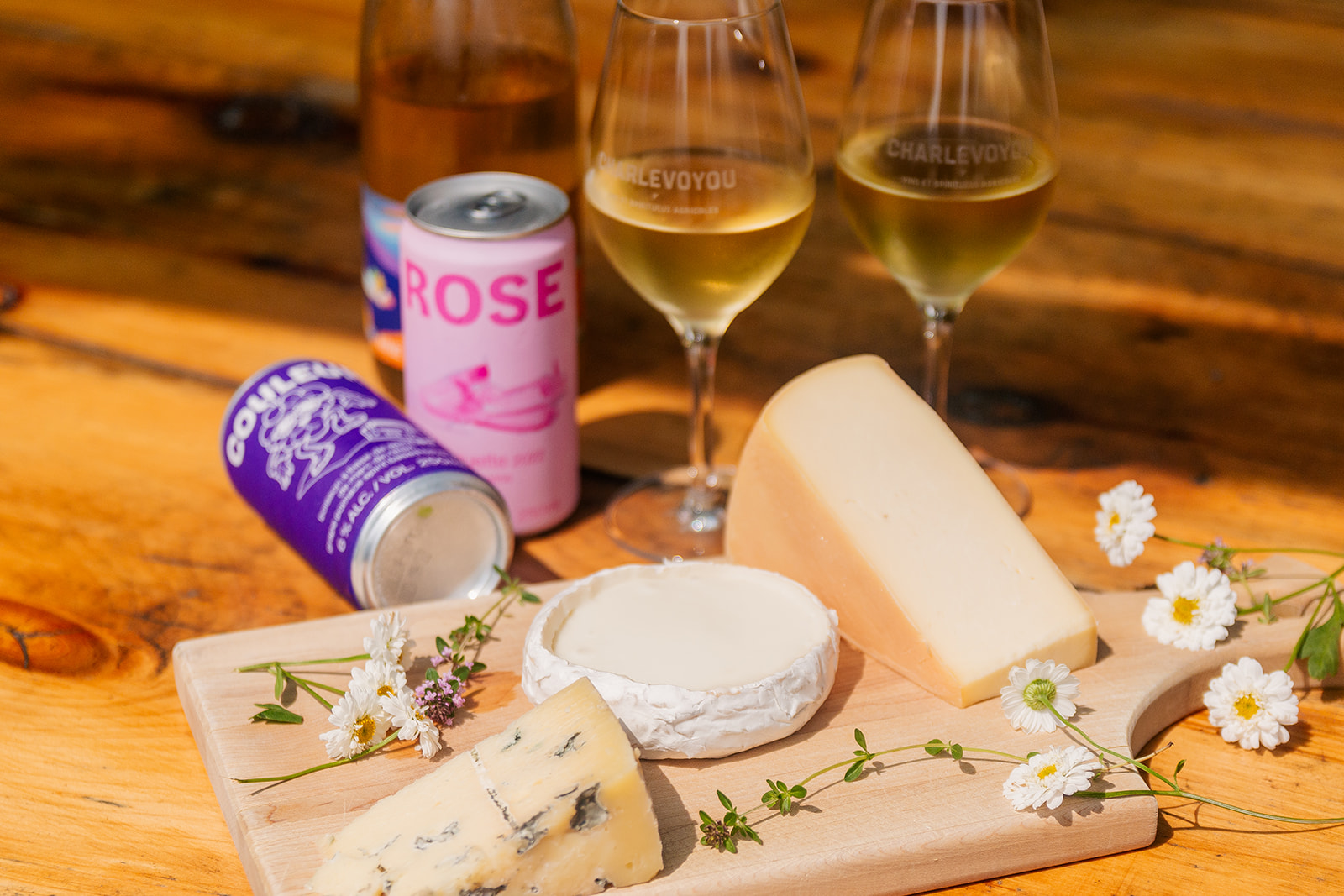 Vins agricoles et fromages fins chez Famille Migneron de Charlevoix