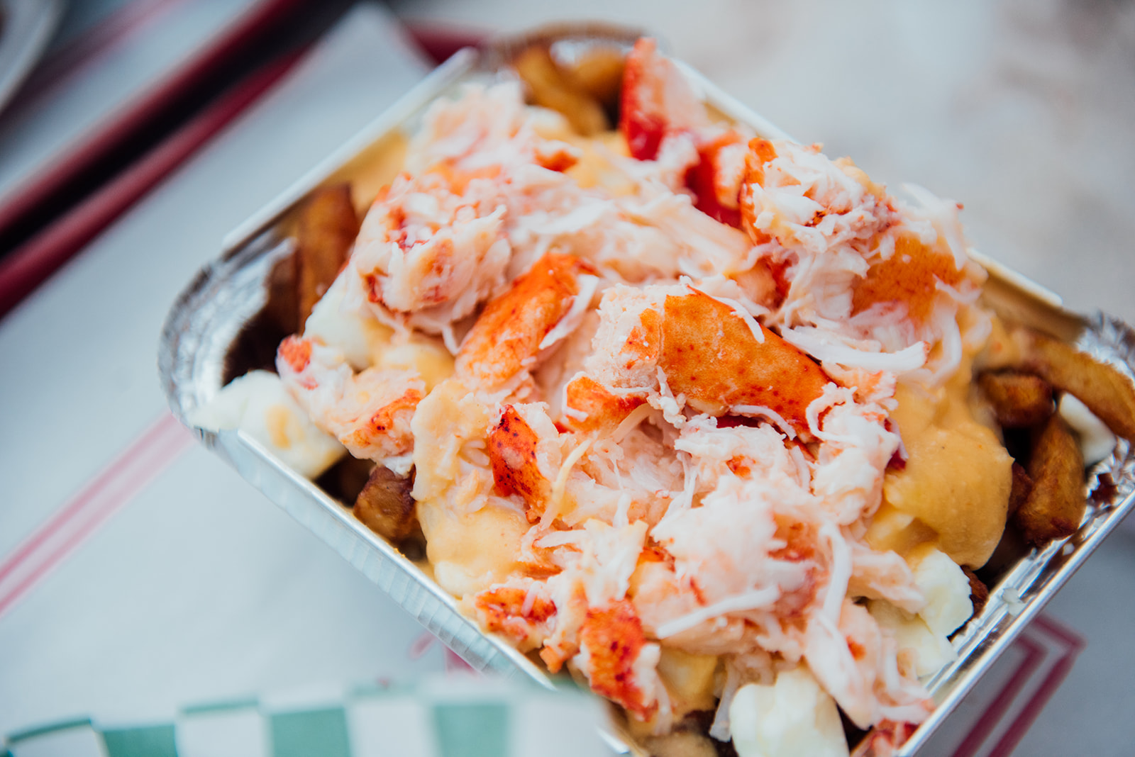 La poutine au homard de Chez Chantal: un must!