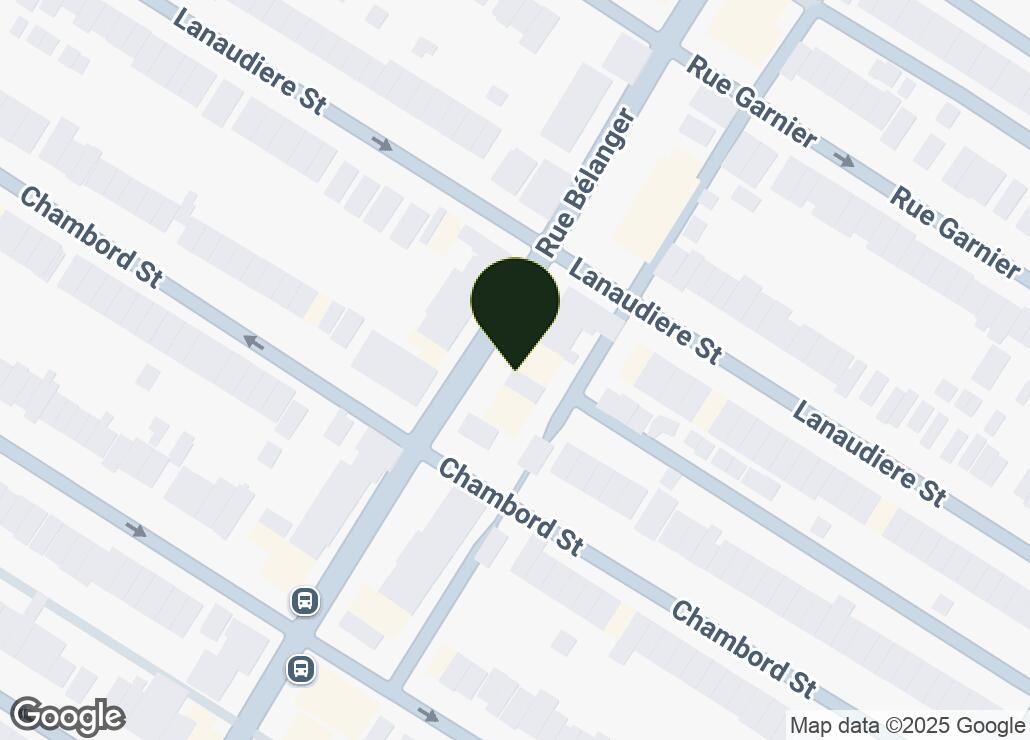 Map showing location at 45.5433269, -73.6060273