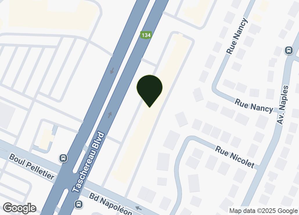 Map showing location at 45.4479406, -73.4686464