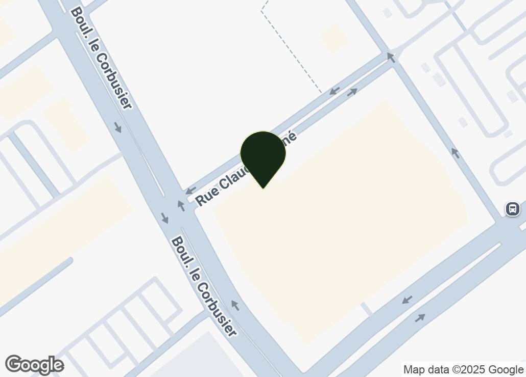 Map showing location at 45.5561603, -73.7224775