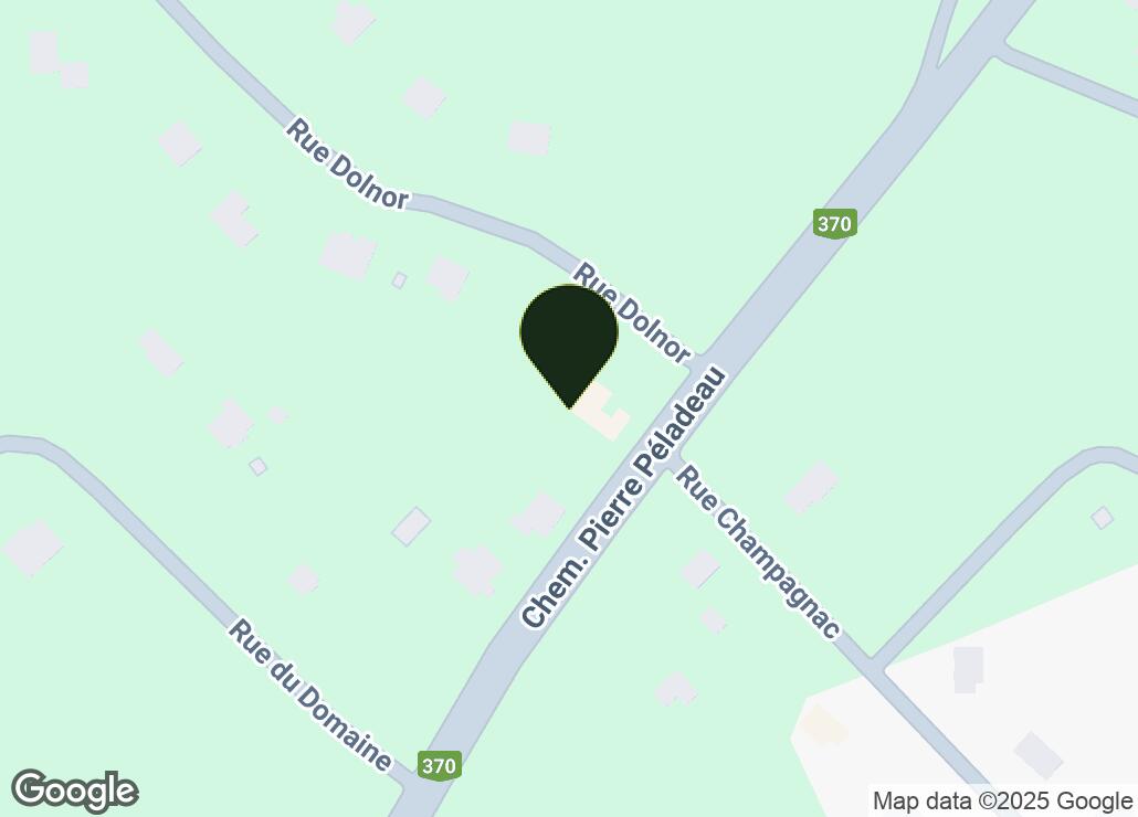 Map showing location at 45.9627, -74.1242944