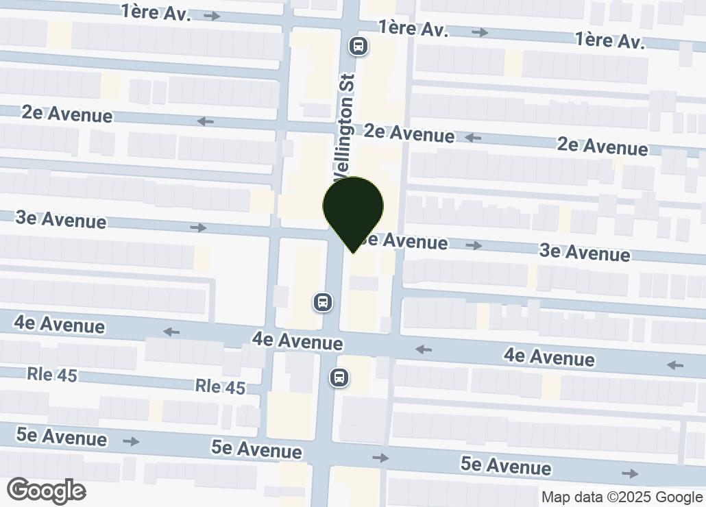 Map showing location at 45.4571729, -73.5673821