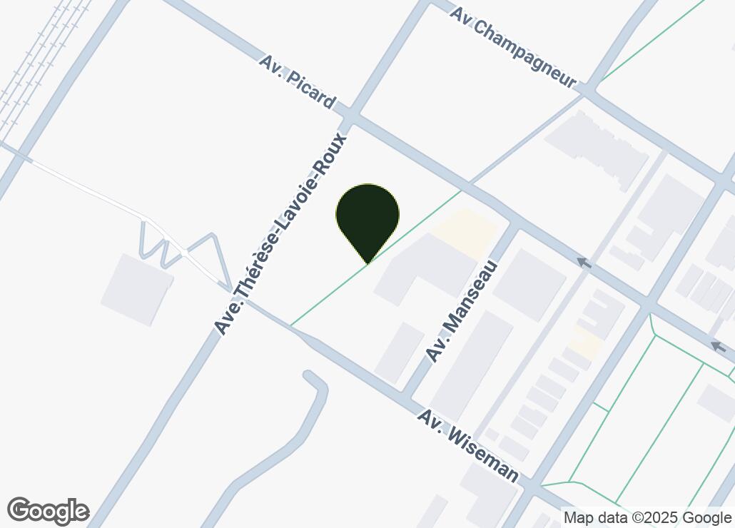 Map showing location at 45.5223521, -73.6181178