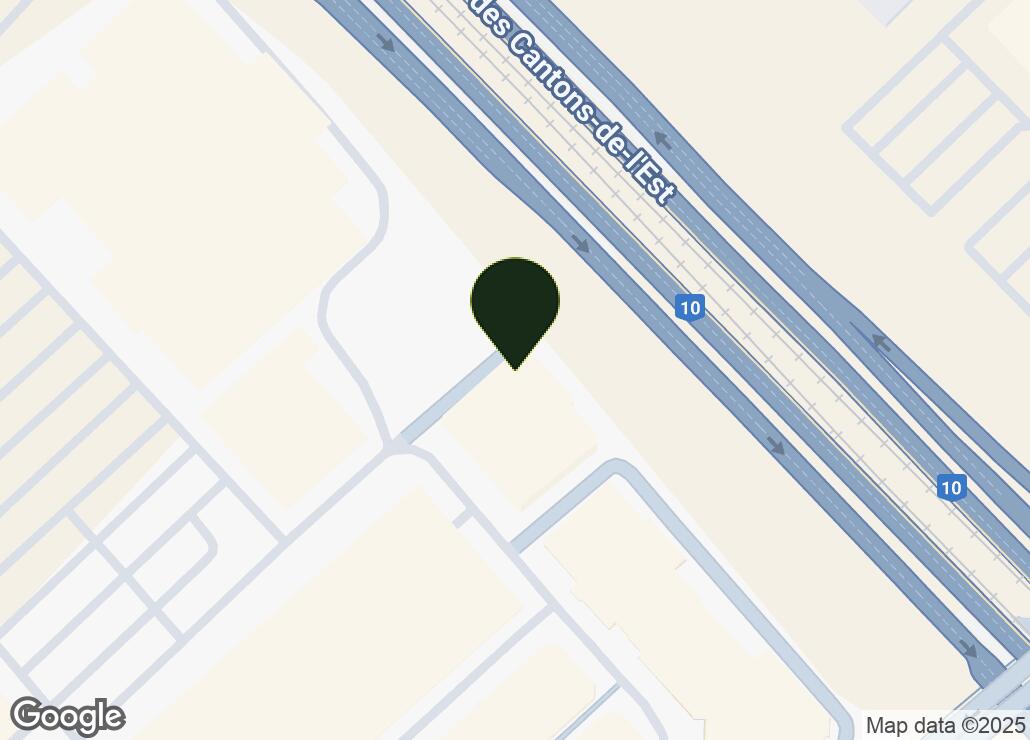 Map showing location at 45.448325, -73.437074