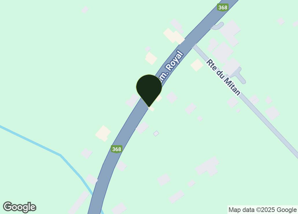 Map showing location at 46.9721377, -70.9636221