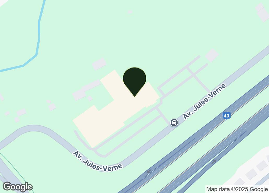 Map showing location at 46.7684249, -71.3710556