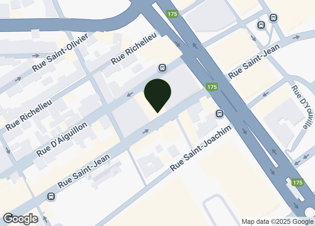 Map showing location at 46.8116716, -71.2166465