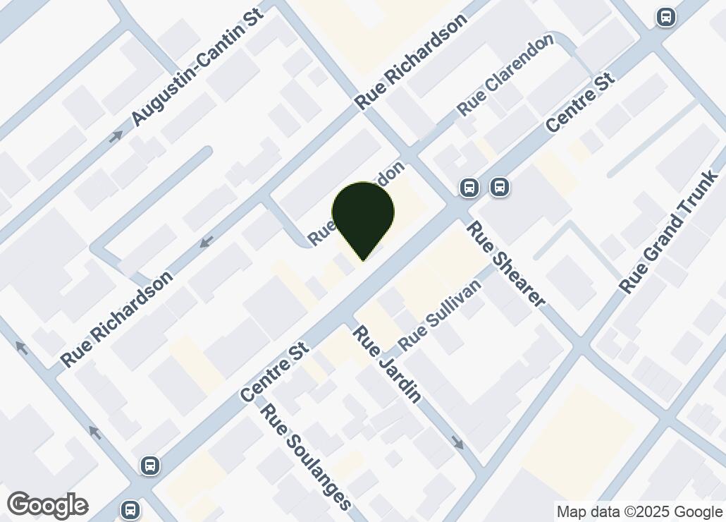 Map showing location at 45.4826267, -73.5628051