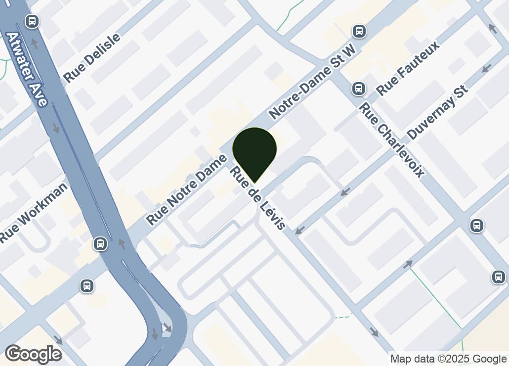 Map showing location at 45.4817666, -73.5764726