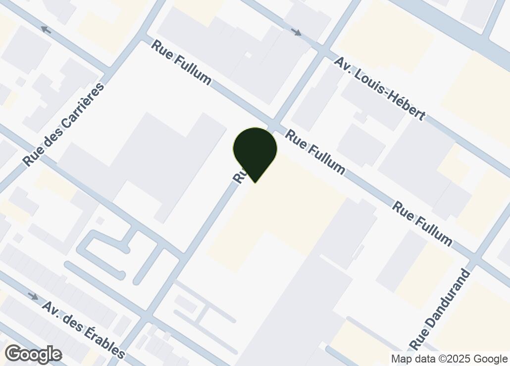 Map showing location at 45.5436277, -73.5844725