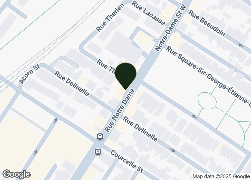 Map showing location at 45.4735752, -73.5881726