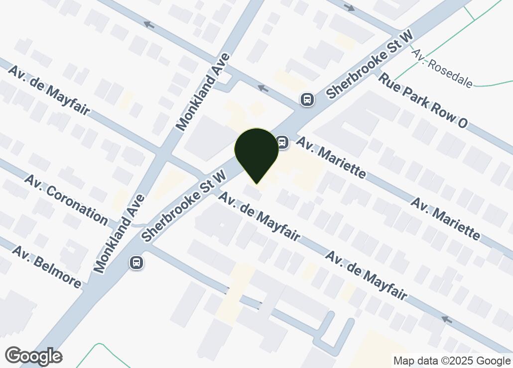 Map showing location at 45.4600101, -73.6354796