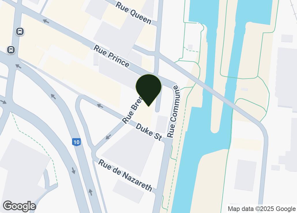 Map showing location at 45.4956683, -73.5531608