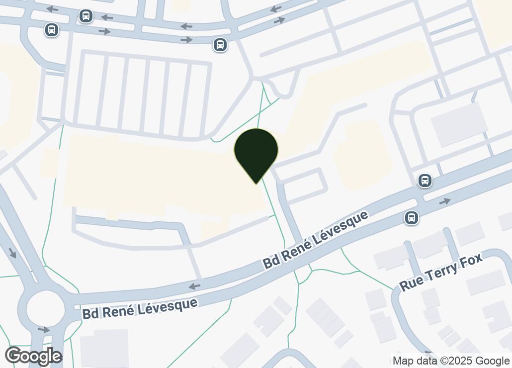 Map showing location at 45.4667273, -73.5424634