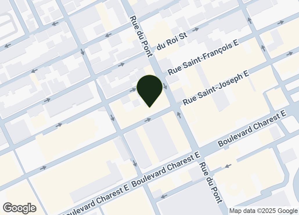 Map showing location at 46.8154139, -71.2213