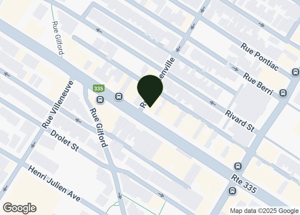 Map showing location at 45.524884, -73.584474