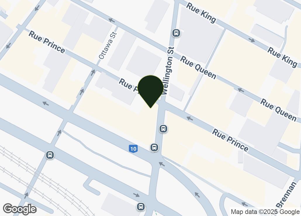 Map showing location at 45.4969228, -73.5557896