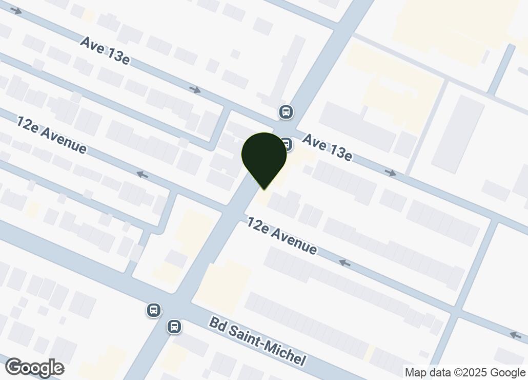 Map showing location at 45.5559175, -73.5853608