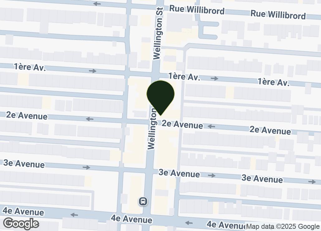 Map showing location at 45.4579414, -73.5673205