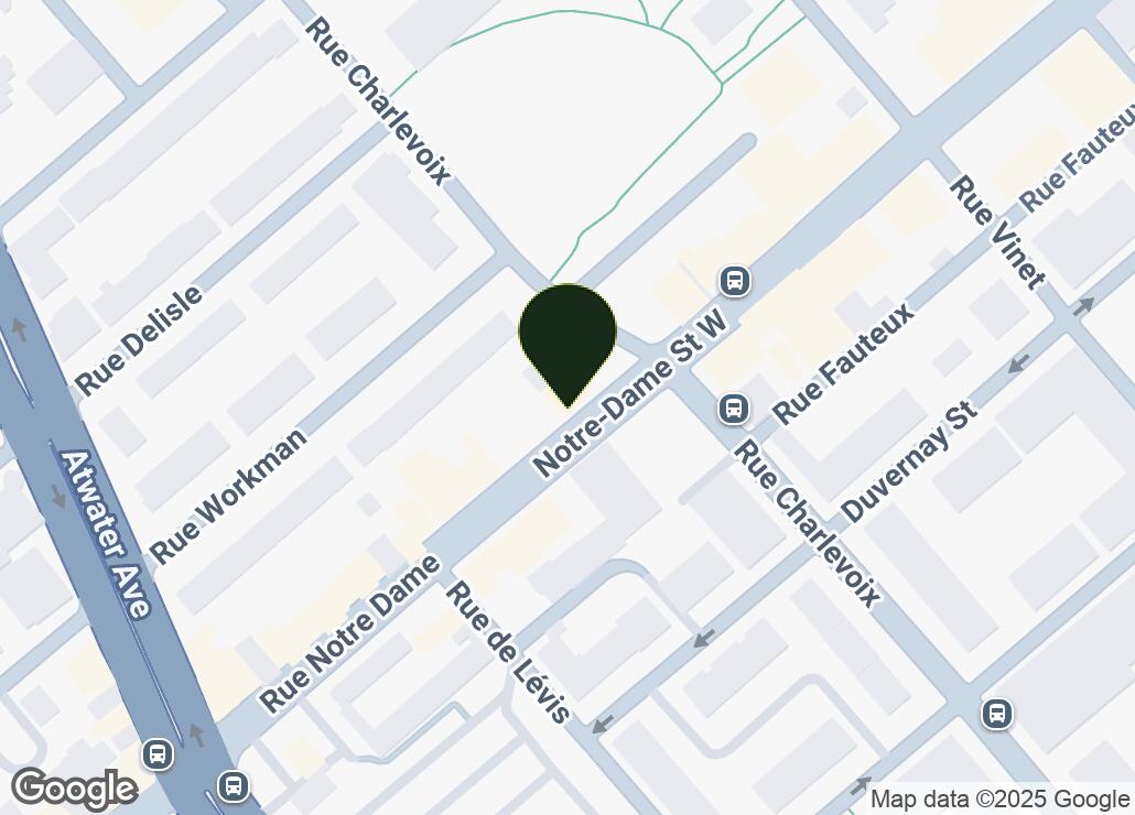 Map showing location at 45.4824851, -73.5761481