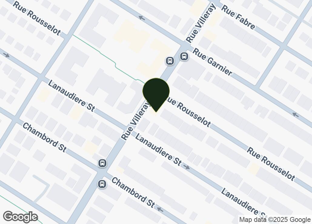 Map showing location at 45.548678, -73.616718