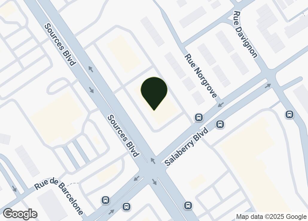 Map showing location at 45.4879544, -73.7998872