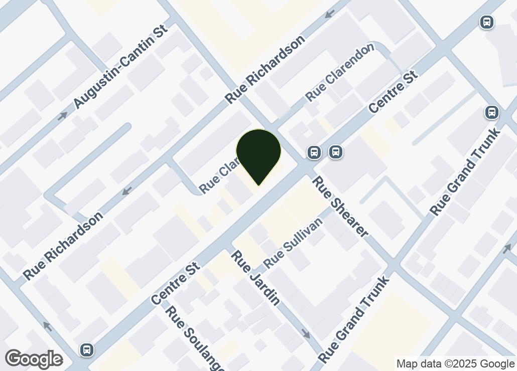 Map showing location at 45.482769, -73.5625869