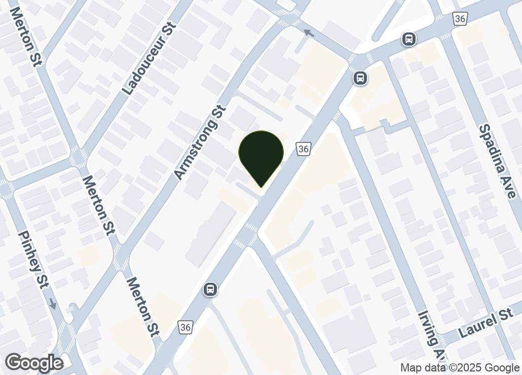 Map showing location at 45.4048976, -75.7237437