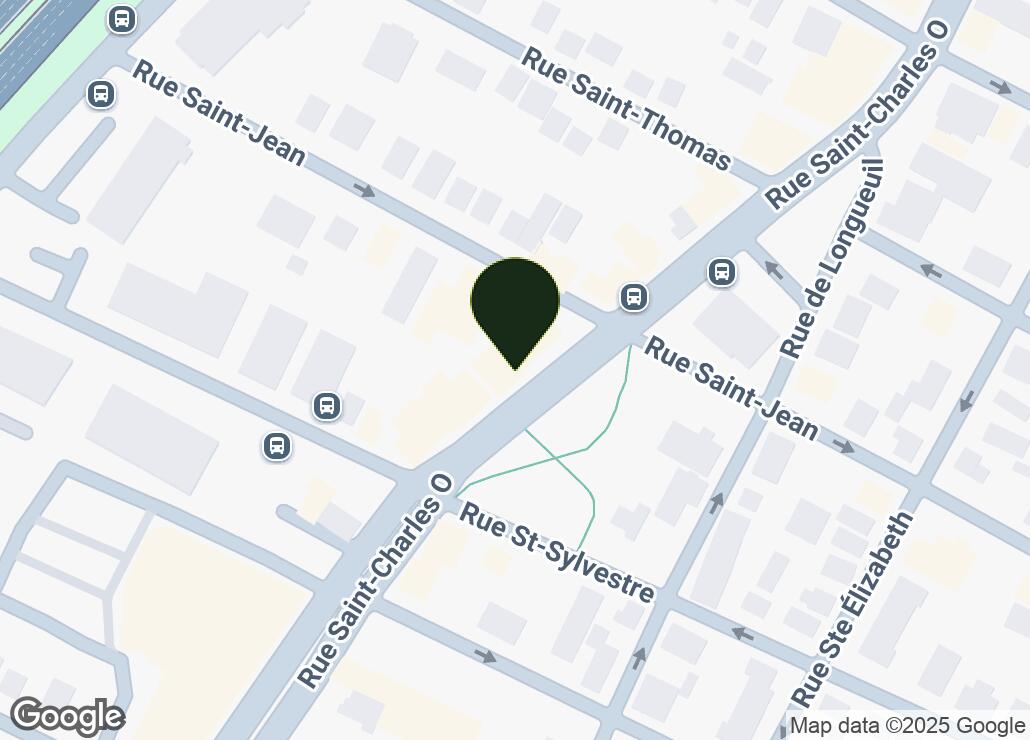 Map showing location at 45.536911, -73.5122723