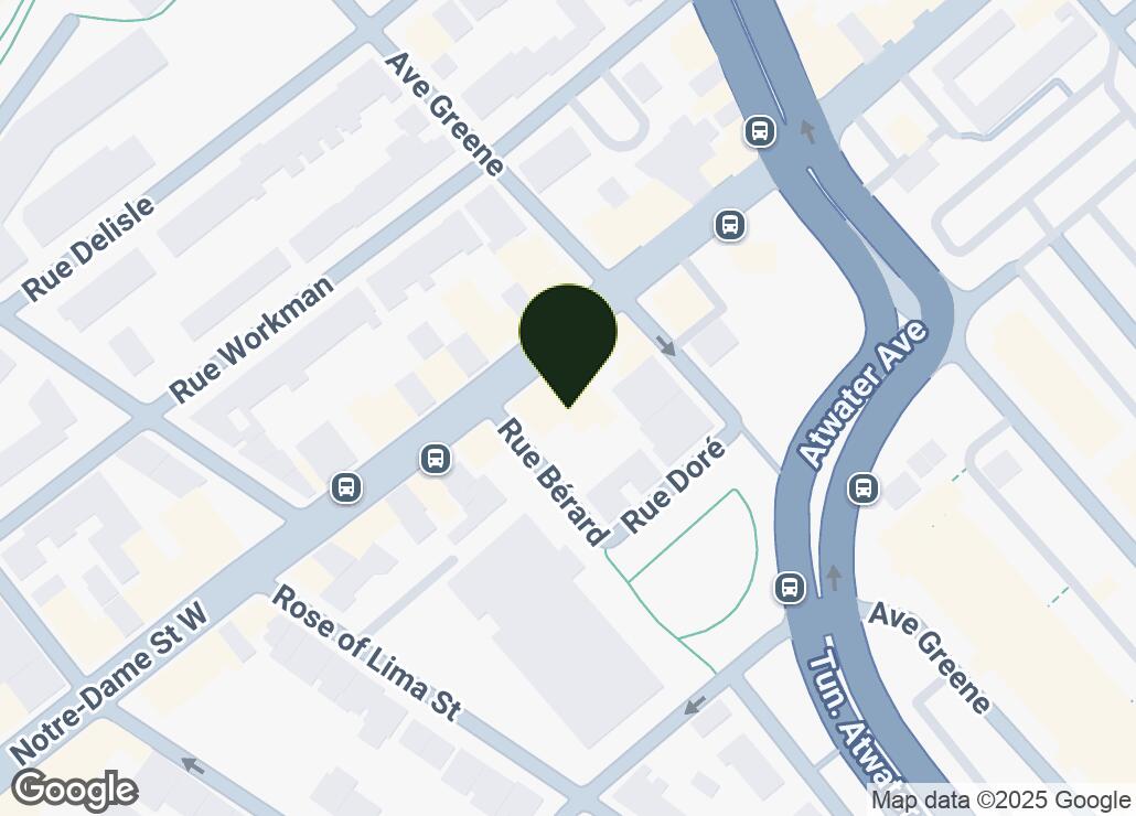 Map showing location at 45.4803592, -73.579076