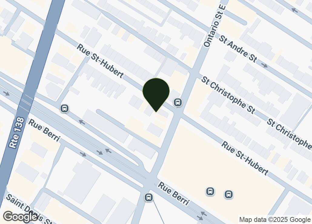 Map showing location at 45.5179035, -73.5646652