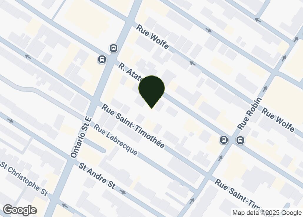 Map showing location at 45.5195521, -73.5622264