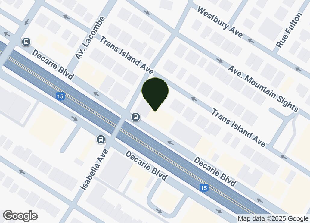 Map showing location at 45.4852905, -73.6317285