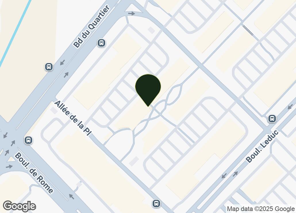 Map showing location at 45.4420212, -73.4395004