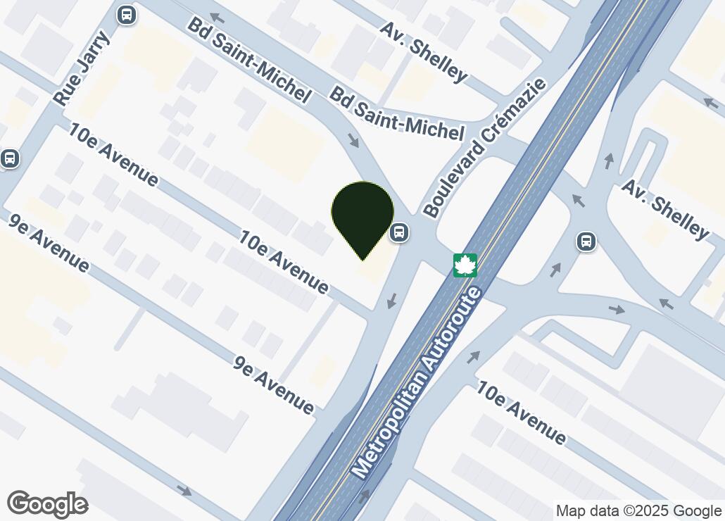 Map showing location at 45.5622907, -73.6078301