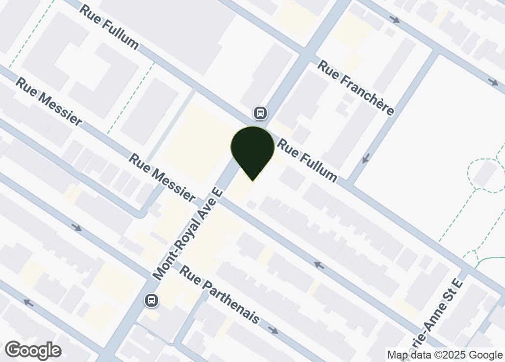 Map showing location at 45.537105, -73.570267