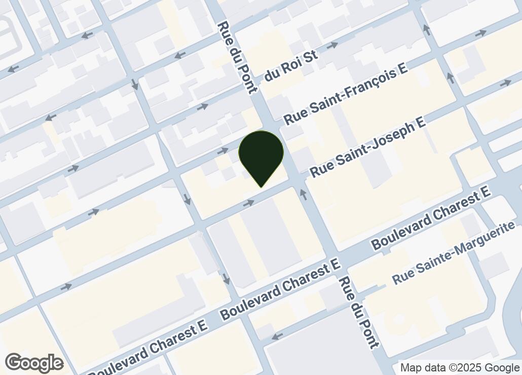 Map showing location at 46.815375, -71.221207