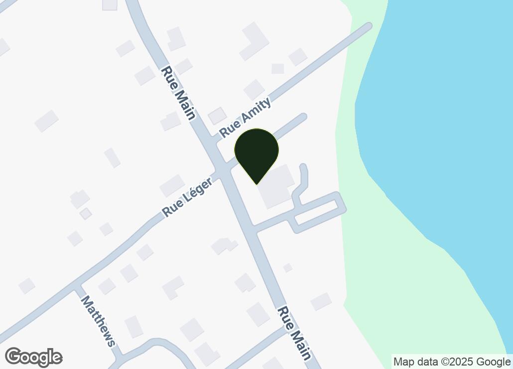 Map showing location at 45.4479744, -74.1085843