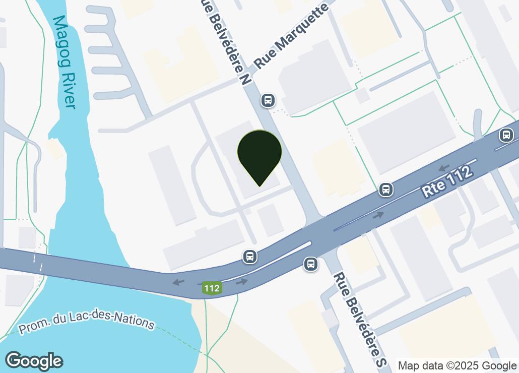 Map showing location at 45.3990969, -71.8974628