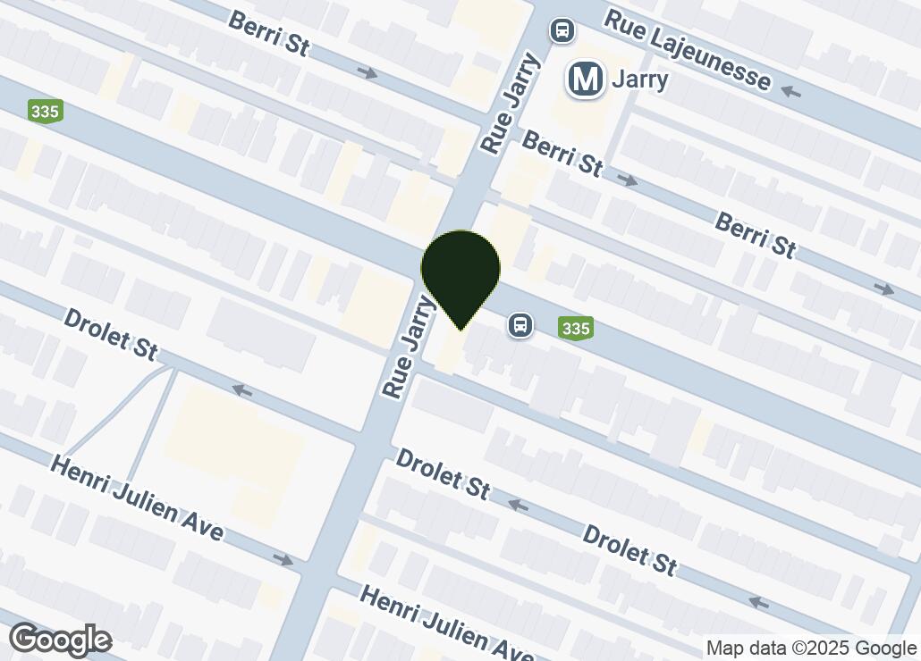 Map showing location at 45.5423483, -73.6290892