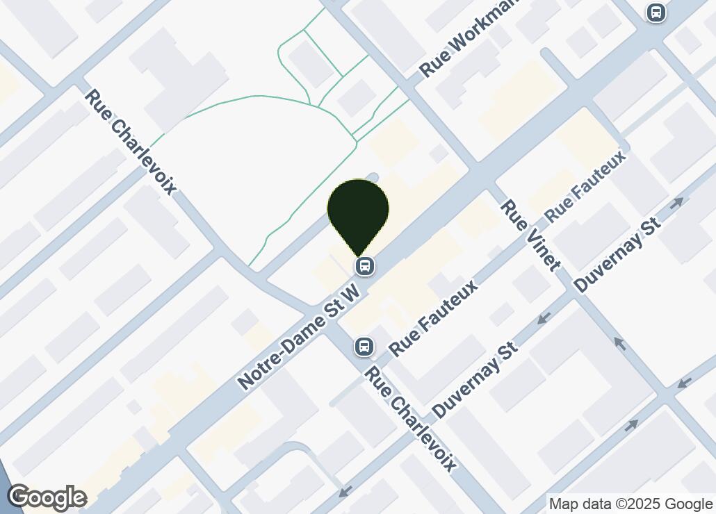 Map showing location at 45.4829693, -73.5753848