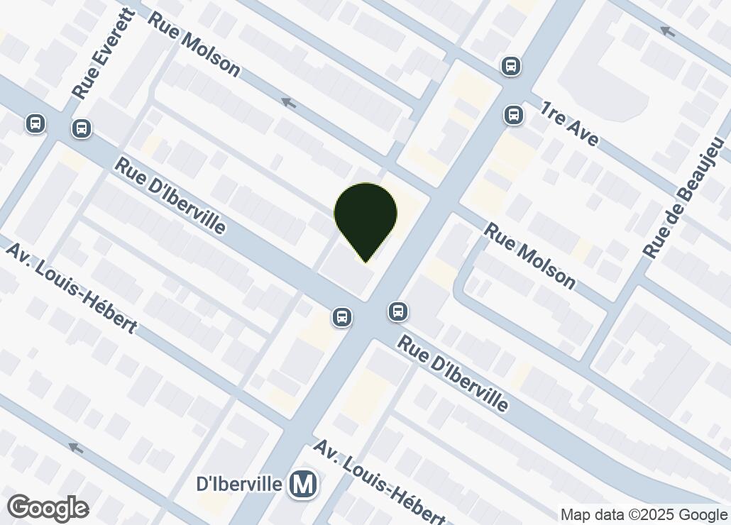 Map showing location at 45.553933, -73.602052