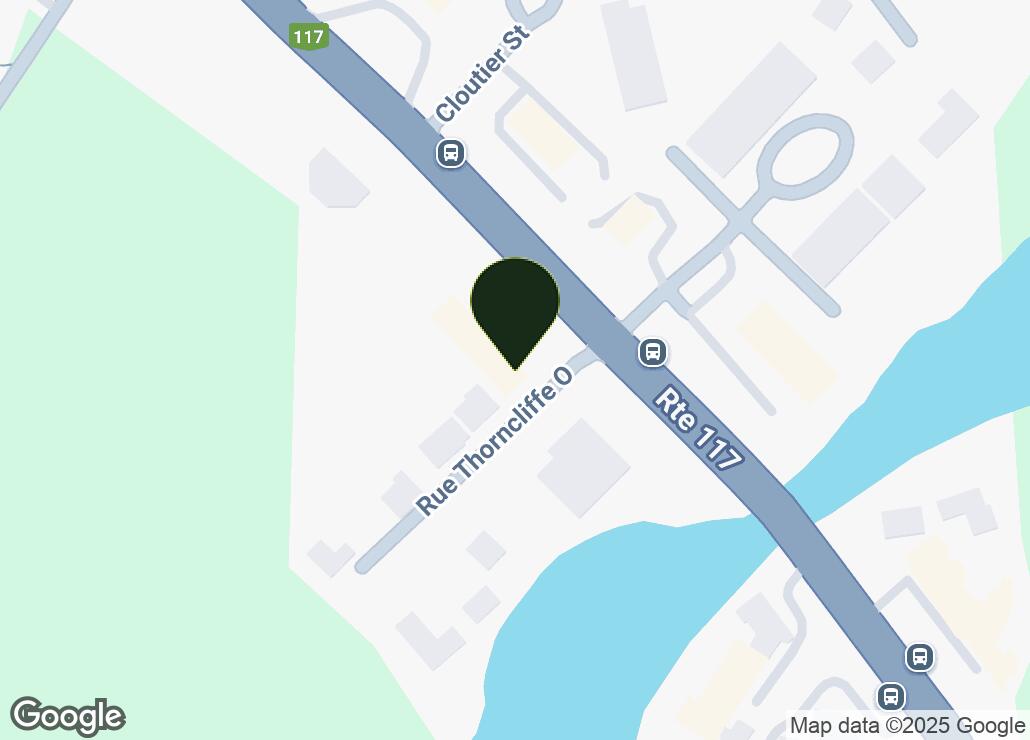 Map showing location at 45.6211491, -73.7990721