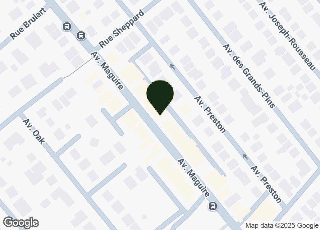 Map showing location at 46.7813374, -71.2516622