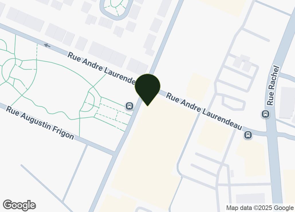 Map showing location at 45.5432132, -73.5640568